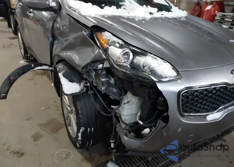 2017 Kia Sportage Lx from USA, damaged, VIN KNDPMCAC7H7184515